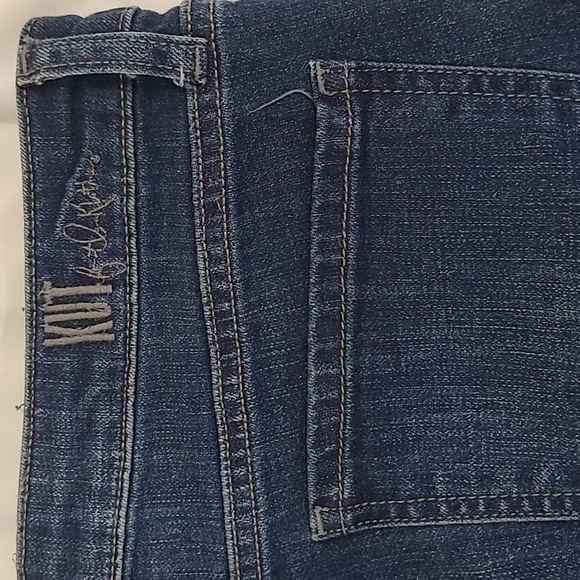 EUC Kut From the Kloth Katy Jeans Women's 6 Straight Leg Mid Rise Cropped Denim - Picture 9 of 12